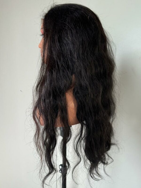 Perruque 100% Raw Hair Indiens avec lace Frontal "CHRISTY" 18 POUCES – Image 2