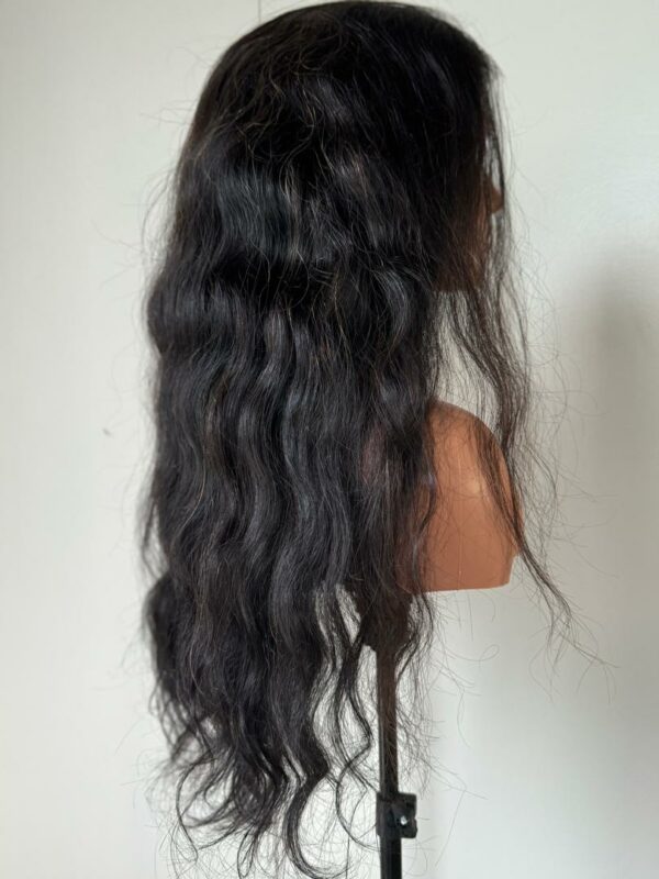 Perruque 100% Raw Hair Indiens avec lace Frontal "CHRISTY" 18 POUCES – Image 3