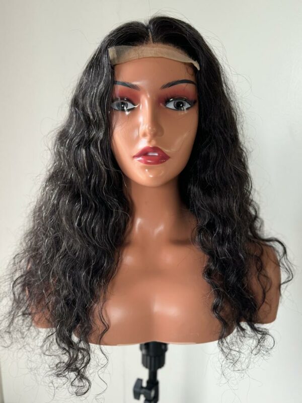 Perruque 100% Raw Hair Indiens avec closure 5x5 "VICKY" 16 POUCES – Image 2